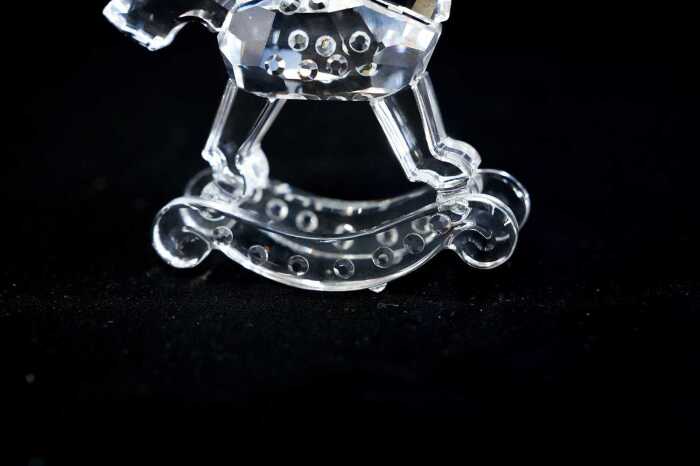 Swarovski crystal 'Rocking Horse' figure