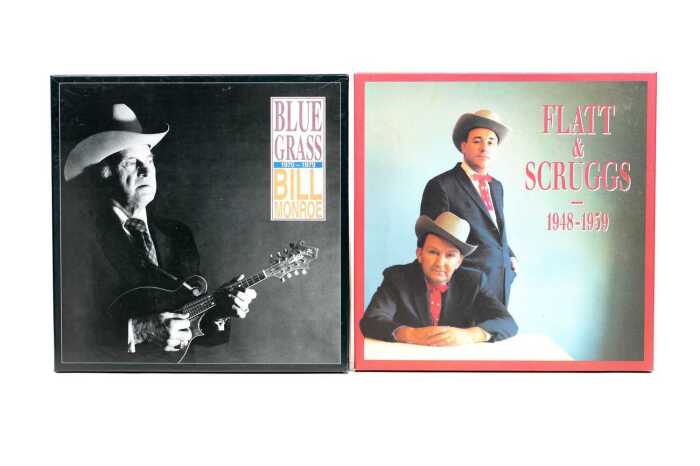 Two Bear Family Bluegrass CD box sets