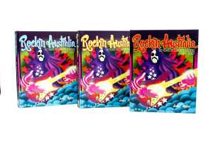 Starman Books Presents 'Rockin' Australia: 50 Years of Concert Posters 1957-2007' three volume book set in slipcase - 3