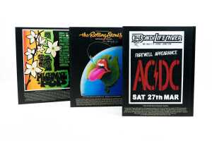 Starman Books Presents 'Rockin' Australia: 50 Years of Concert Posters 1957-2007' three volume book set in slipcase - 4