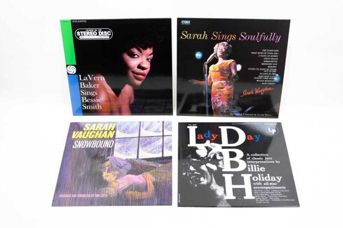 Four female Jazz vocals albums re-issued on 180g vinyl