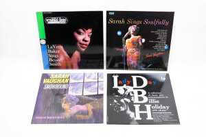 Four female Jazz vocals albums re-issued on 180g vinyl