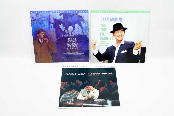 Three Original Master Recording audiophile 180g vinyl records