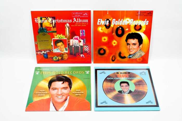 Four Elvis Presley album re-pressings on 180g vinyl