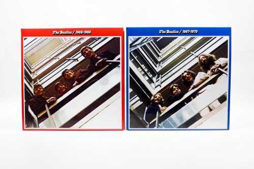The Beatles '1962-1966' and '1967-1970' 180g vinyl records