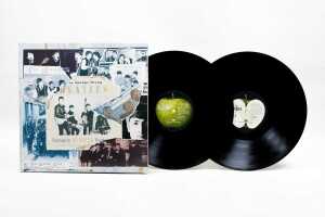 Three Beatles vinyl albums - 2