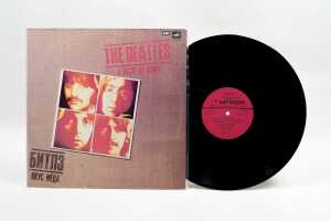 Four Beatles live and compilation vinyl records - 3