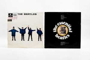 A collection of Beatles vinyl records, including '60s pressing - 4