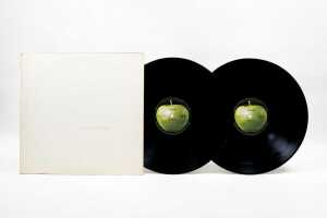 Two Beatles vinyl albums - 2