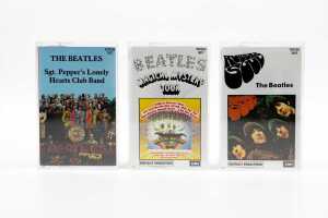 Ten Beatles cassettes - 3