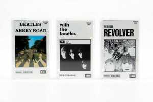 Ten Beatles cassettes - 4