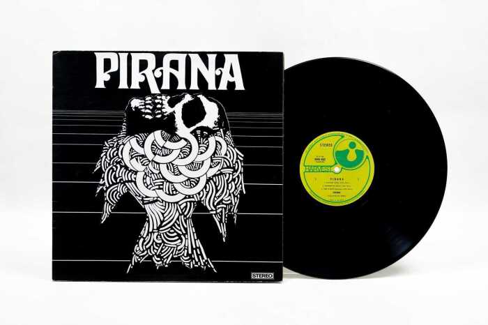 Pirana 'Pirana' Australian Prog Rock vinyl record