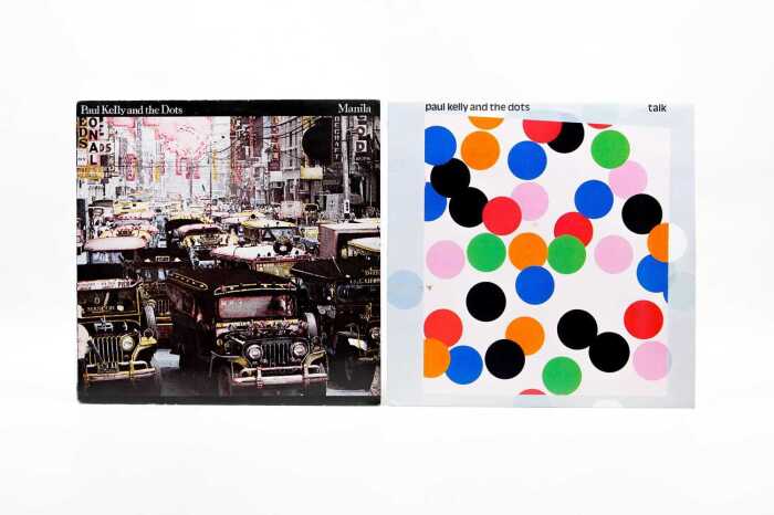 Two Paul Kelly and the Dots vinyl records