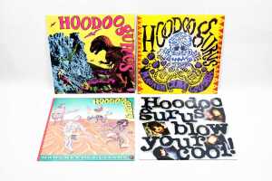 Four Hoodoo Gurus vinyl records
