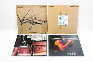 Four Australian New Wave Rock vinyl records