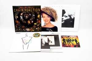Six Australian Rock vinyl records