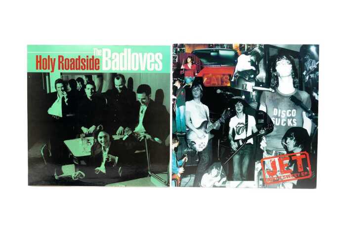 Two Australian Rock vinyl records