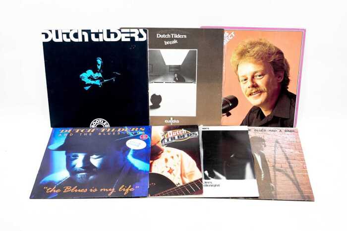 Seven Dutch Tilders Australian Blues vinyl records