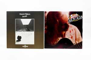 Six Dutch Tilders Australian Blues vinyl records, including three autographed - 3
