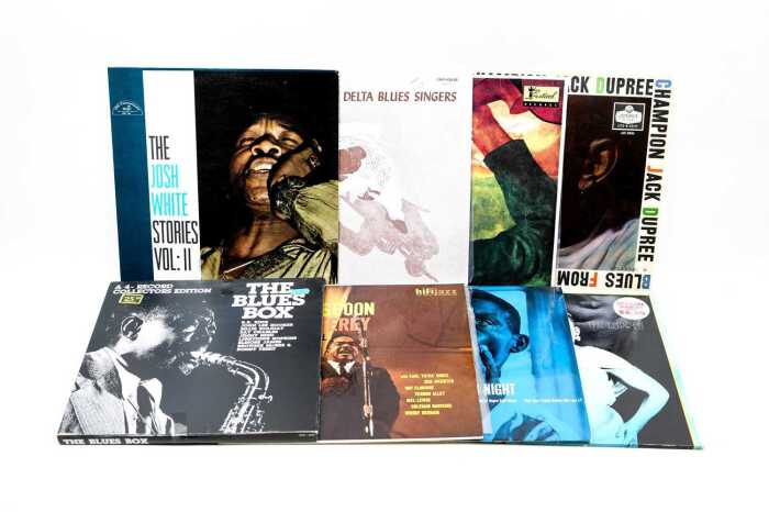 Eight Blues vinyl records