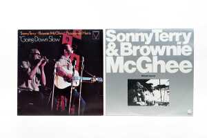 Six Blue vinyl records - 3