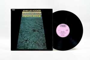 Five John Lee Hooker Blues vinyl records - 2