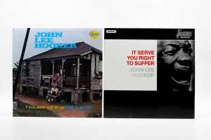 Five John Lee Hooker Blues vinyl records - 4