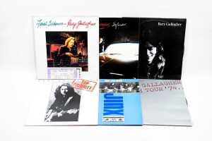 Six Rory Gallagher Blues Rock vinyl records