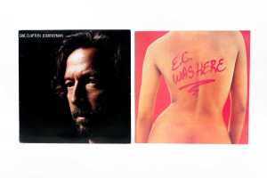 Eight Eric Clapton vinyl records - 2