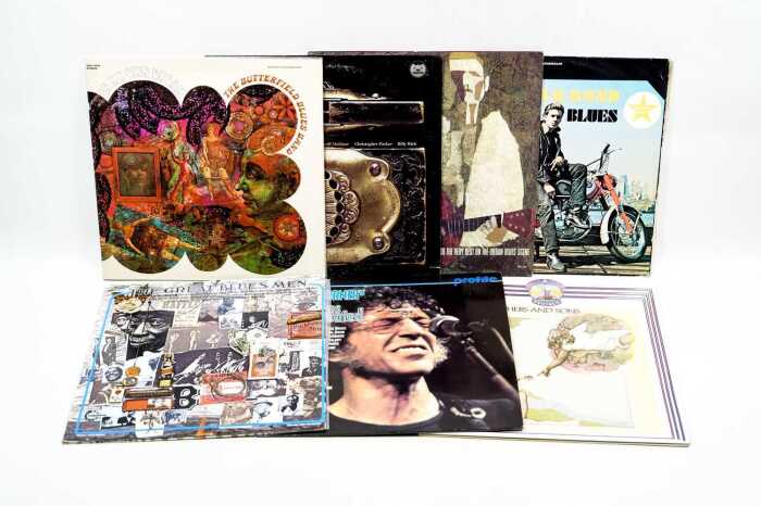 Seven Blues vinyl records