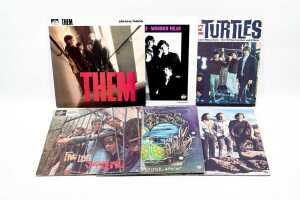 Six '60s Pop vinyl records