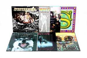 Seven Steppenwolf vinyl records