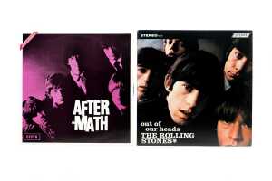 Six Rolling Stones vinyl records - 3