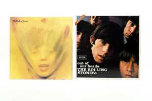 Six Rolling Stones vinyl records - 3