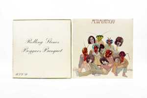 Six Rolling Stones vinyl records - 3
