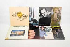 Eight classic '70s vinyl records