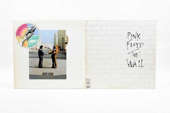 Two Pink Floyd vinyl albums