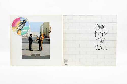 Two Pink Floyd vinyl albums