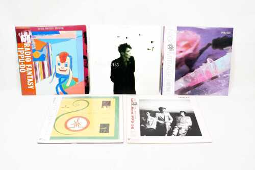 Five Japanese pressed Ippu-Do vinyl records