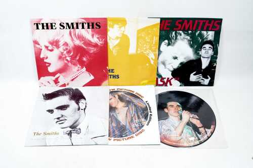 Six The Smiths vinyl records