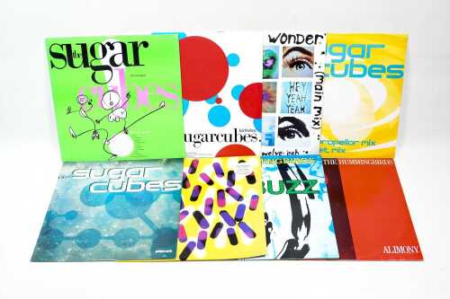 Eight Indie Pop vinyl records