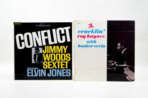 Two 1963 Jazz vinyl records