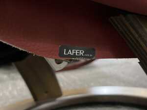 Perceval Lafer Kiri red leather swivel recliner - 5