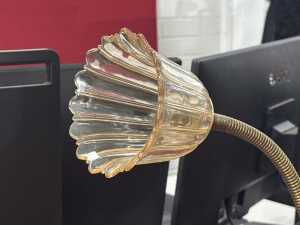 Art Deco style brass table lamp - 2
