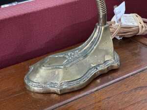 Art Deco style brass table lamp - 3