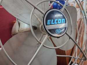 Elcon mid-century metal desk fan - 2