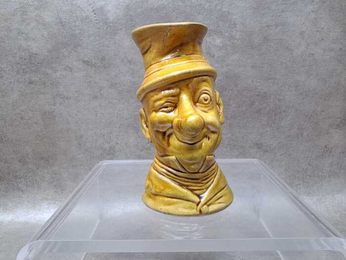 Antique Ally Sloper yellow character jug.