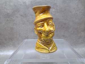 Antique Ally Sloper yellow character jug.