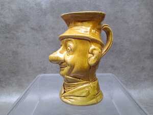 Antique Ally Sloper yellow character jug. - 3