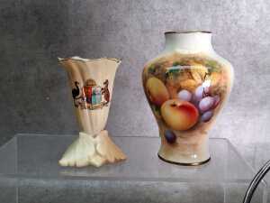 Four Worcester porcelain pieces - 2